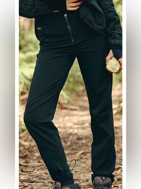 Free People Cascade Straight Leg Pant, black hiking pants